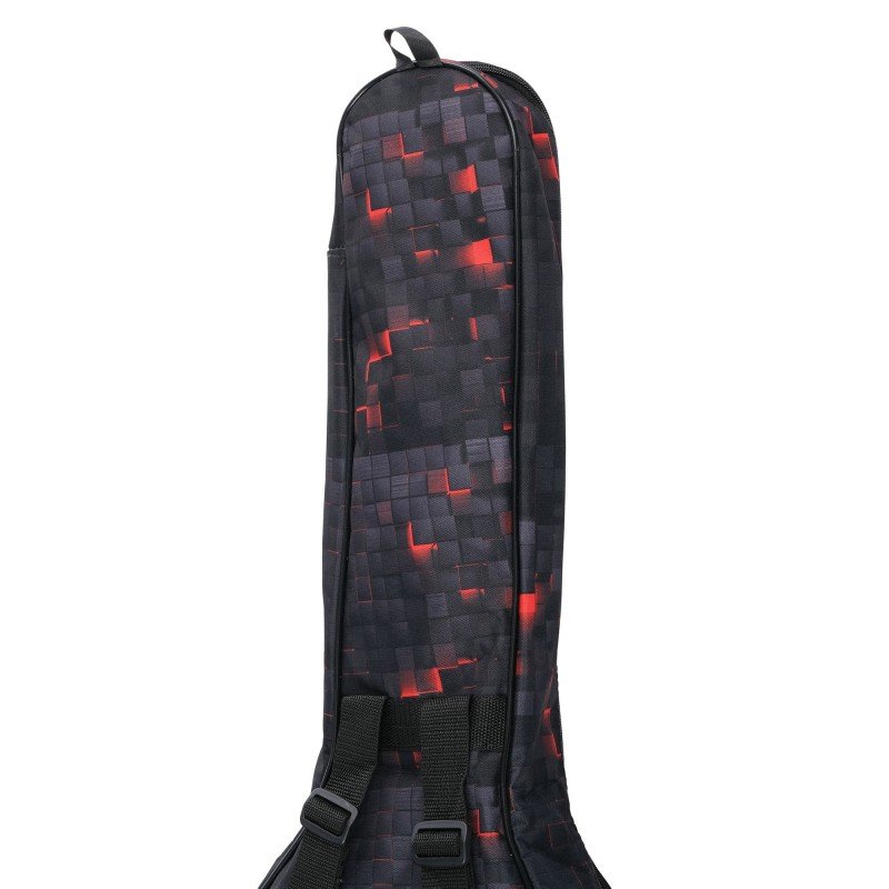 MZ-ChGC-3/4fire Чехол для классической гитары размером 3/4, ткань Камин, MEZZO