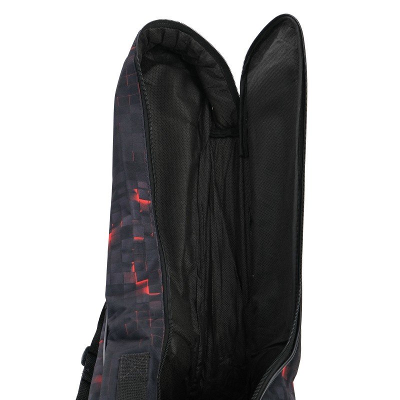 MZ-ChGC-3/4fire Чехол для классической гитары размером 3/4, ткань Камин, MEZZO