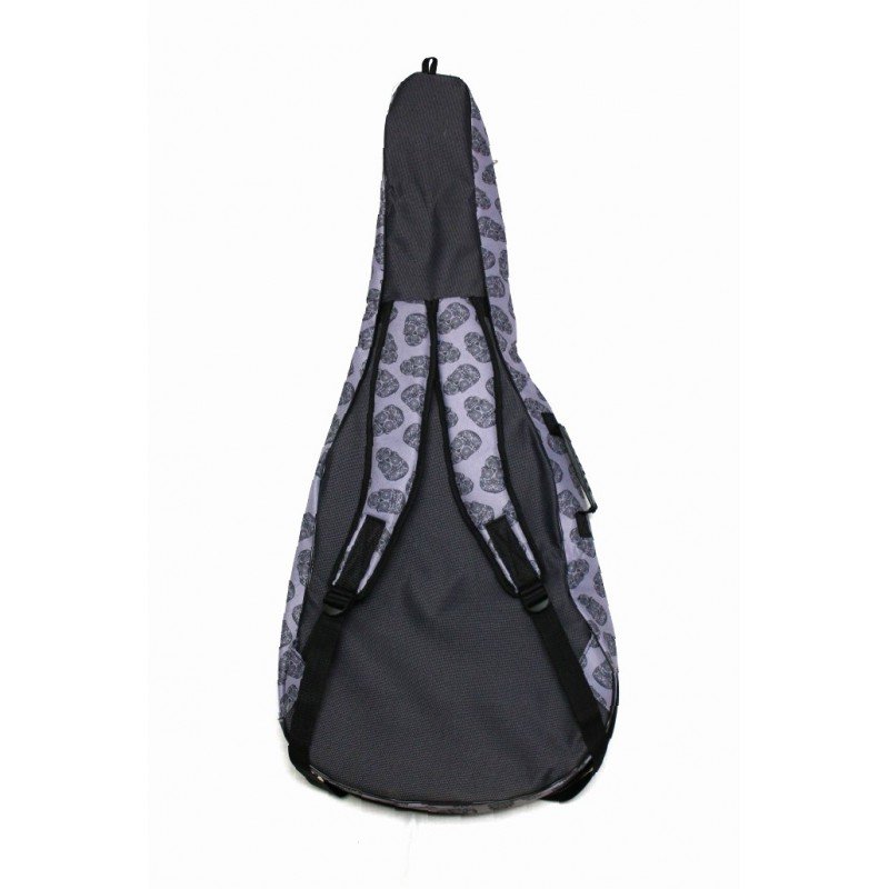 MZ-ChGC-3grey/skull2 Чехол для классической  гитары, MEZZO