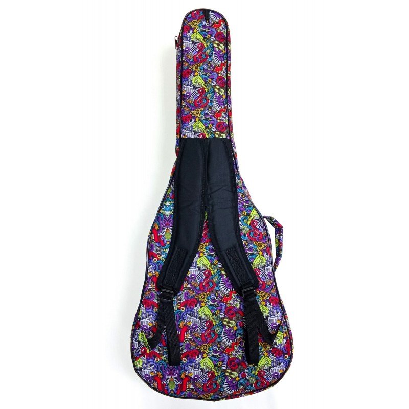 MZ-ChGC-3muz Чехол для классической гитары, ткань "музыка", MEZZO