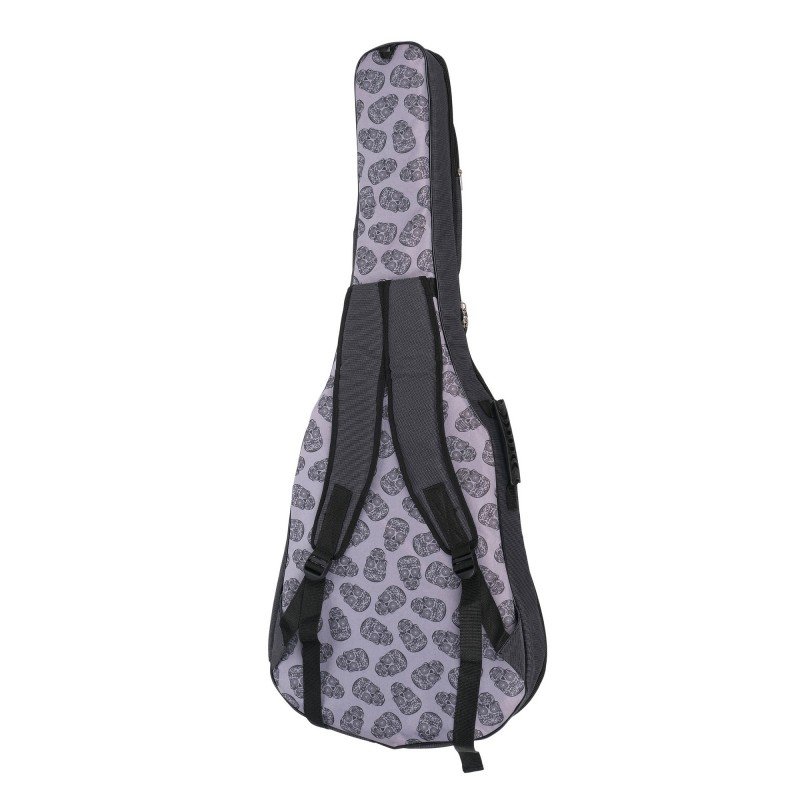 MZ-ChGC-3skull2/grey Чехол для классической  гитары, MEZZO