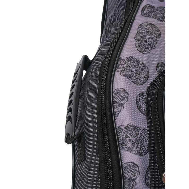 MZ-ChGC-3skull2/grey Чехол для классической  гитары, MEZZO