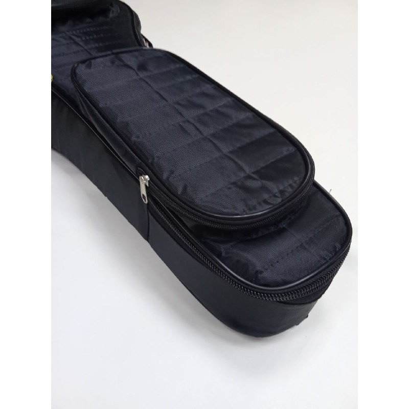 MZ-ChGC-4-1 Чехол полужесткий для классической гитары, чёрный, ПВХ, MEZZO