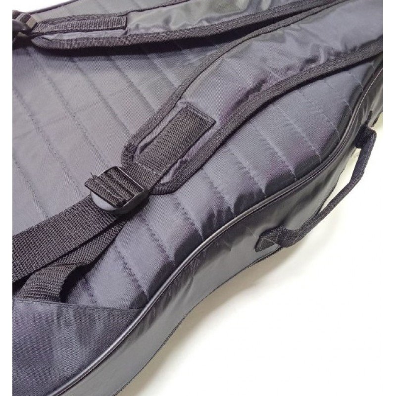 MZ-ChGC-4-1 Чехол полужесткий для классической гитары, чёрный, ПВХ, MEZZO