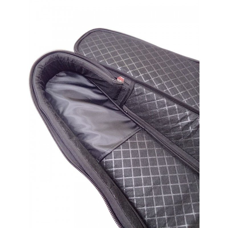 MZ-ChGC-4-1 Чехол полужесткий для классической гитары, чёрный, ПВХ, MEZZO