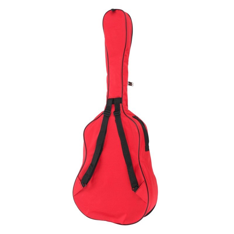 MZ-ChGD-2/1red Чехол для акустической гитары, красный, MEZZO