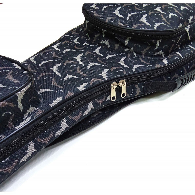 MZ-ChGE-3bat Чехол для электрогитары, ткань "летучая мышь", MEZZO