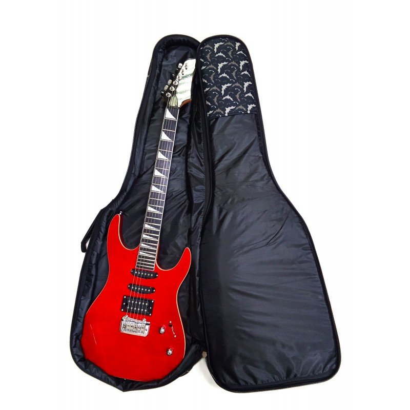 MZ-ChGE-3bat Чехол для электрогитары, ткань "летучая мышь", MEZZO