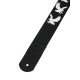 MZ-RG-5ApEagleBk Ремень для гитары, черный, аппликация Орел, MEZZO