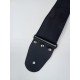 MZ-RGE-7-1ApIslamBk Ремень для гитары, черный, аппликация Ислам, MEZZO