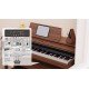 NCK-430-WN Цифровое пианино на стойке с педалями, цвет орех, Nux