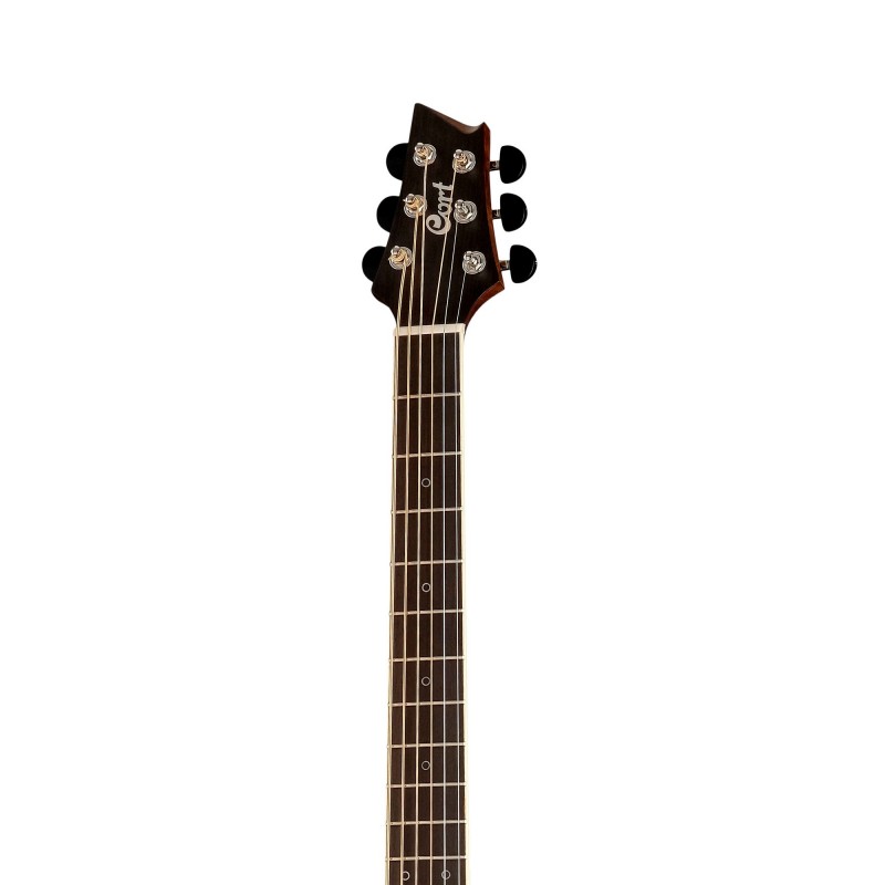 NDX-Baritone-NS NDX Series Электро-акустическая баритон гитара, с вырезом, Cort
