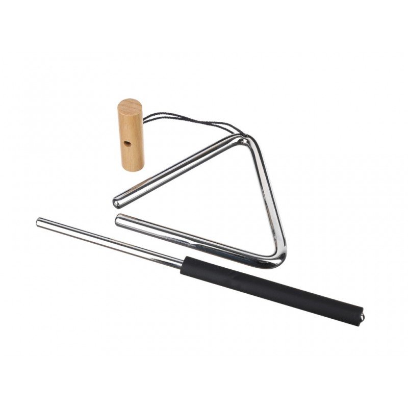 NINO550 Треугольник 4" со шнурком и ручкой, Nino Percussion