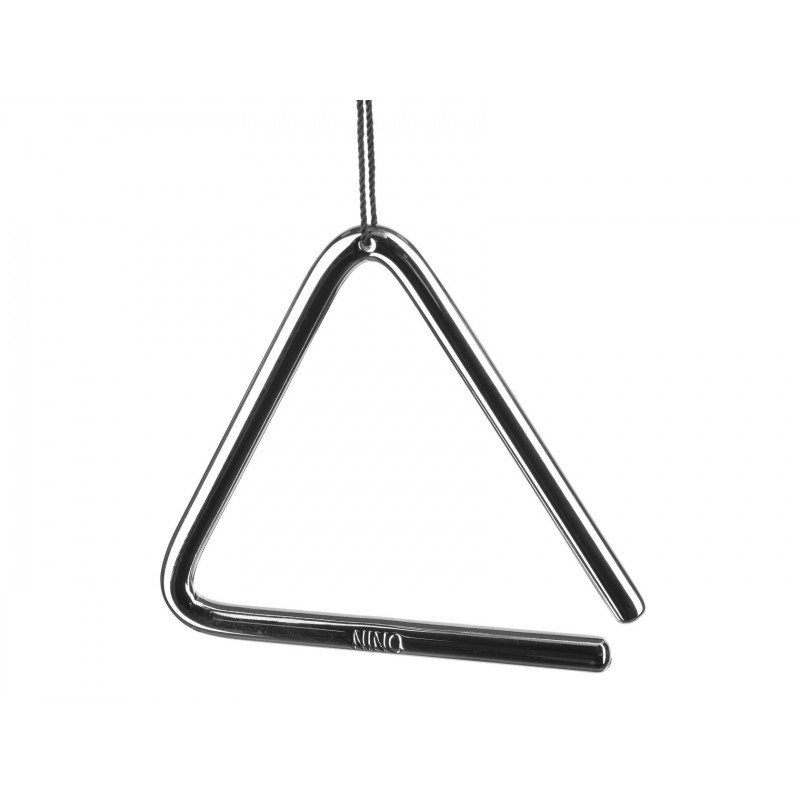 NINO550 Треугольник 4" со шнурком и ручкой, Nino Percussion