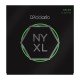 NYXL0838 NYXL Комплект струн для электрогитары, никелированные, Extra Super Light, 08-38, D'Addario