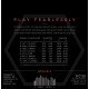 NYXL1074 NYXL Комплект струн для 8-струнной электрогитары, LTop/HBottom, 10-74, D'Addario