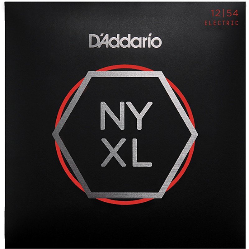 NYXL1254 NYXL Комплект струн для электрогитары, Heavy, 12-54, D'Addario