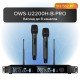 OWS-U2200H-B-PRO Двухканальная радиосистема, 2 ручных передатчика, Октава