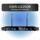 OWS-U2200H-B-PRO Двухканальная радиосистема, 2 ручных передатчика, Октава
