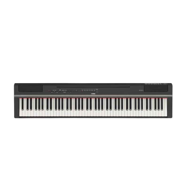 P-125aB Цифровое пианино, со стойкой и педалью, черное (3 коробки), Yamaha