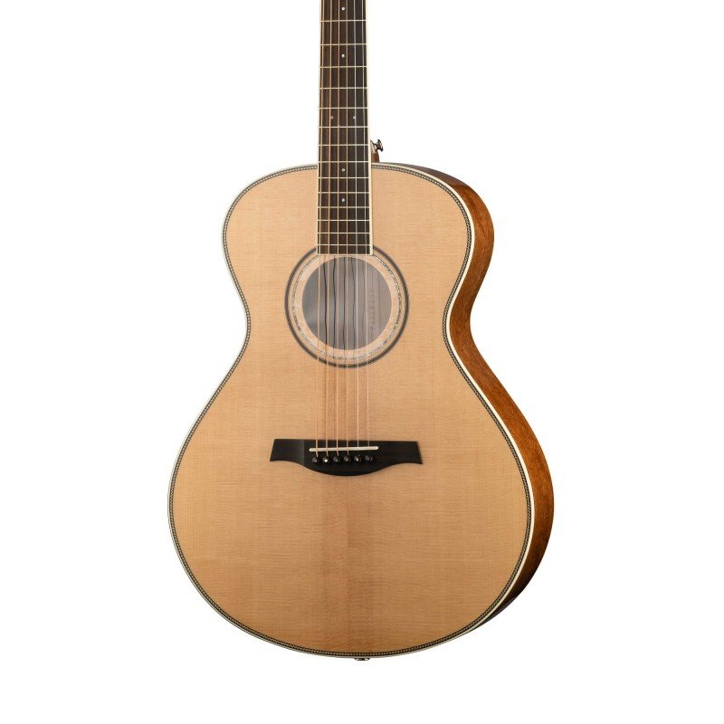 P680EQ-WCASE-NAT Электро-акустическая гитара, цвет натуральный, с футляром, Parkwood