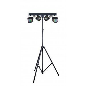 PL-31C Комплект светодиодных прожекторов на стойке, RGBW, 60Вт, LFocus