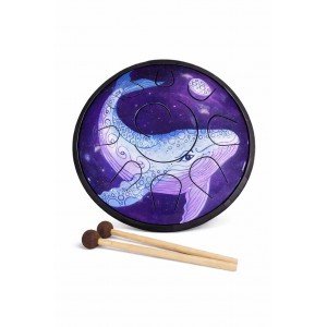 PNG-GR-36F4 Глюкофон Гранофон "Кит", увеличенный звукоряд, 11 нот, 2 палочки, чехол, Pangooda Drums