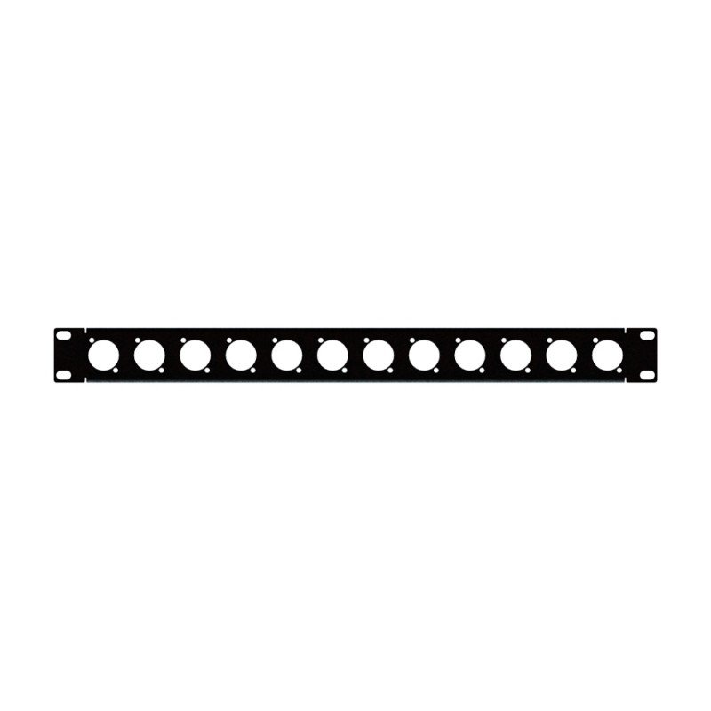 PPX-1U/012 Рэковая панель для 12 разъемов в Rack 19, EDS