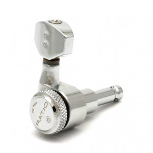 PRL-8721-C0 Ratio Locking Колки для гитары 6л, локовые, хром, GraphTech PRL-8721-C0 Ratio Locking Колки для гитары 6л, локовые, хром, GraphTech