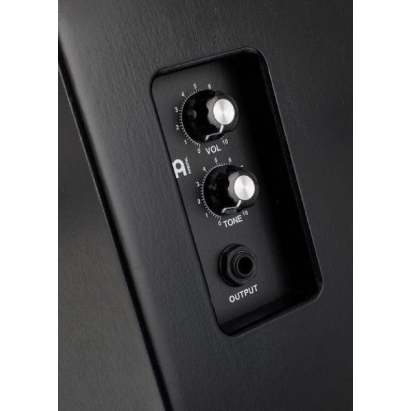 PSC100B Pickup Snarecraft Series Кахон 19 3/4" со звукоснимателем, черный/натуральный, Meinl