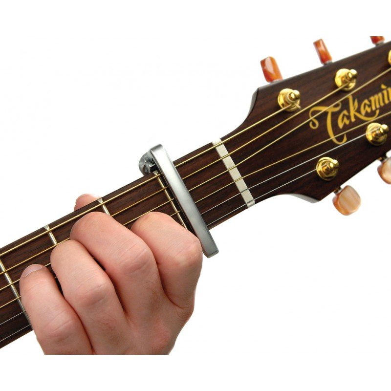 PW-CP-02S NS Capo Каподастр для гитары, серебро Planet Waves