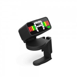 PW-CT-12RC Micro Тюнер на прищепке, перезаряжаемый, D'Addario