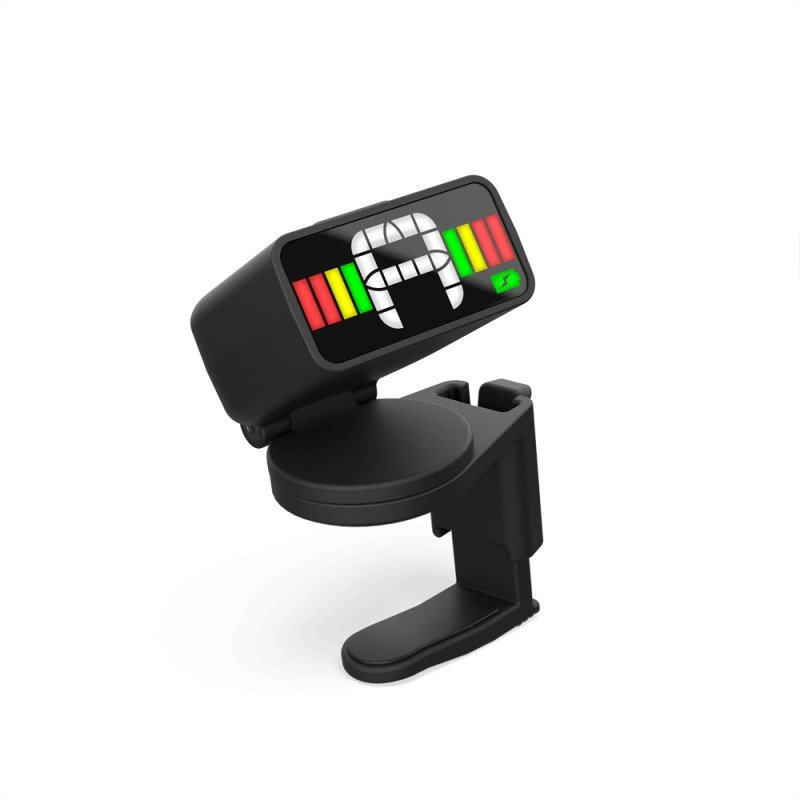 PW-CT-12RC Micro Тюнер на прищепке, перезаряжаемый, D'Addario