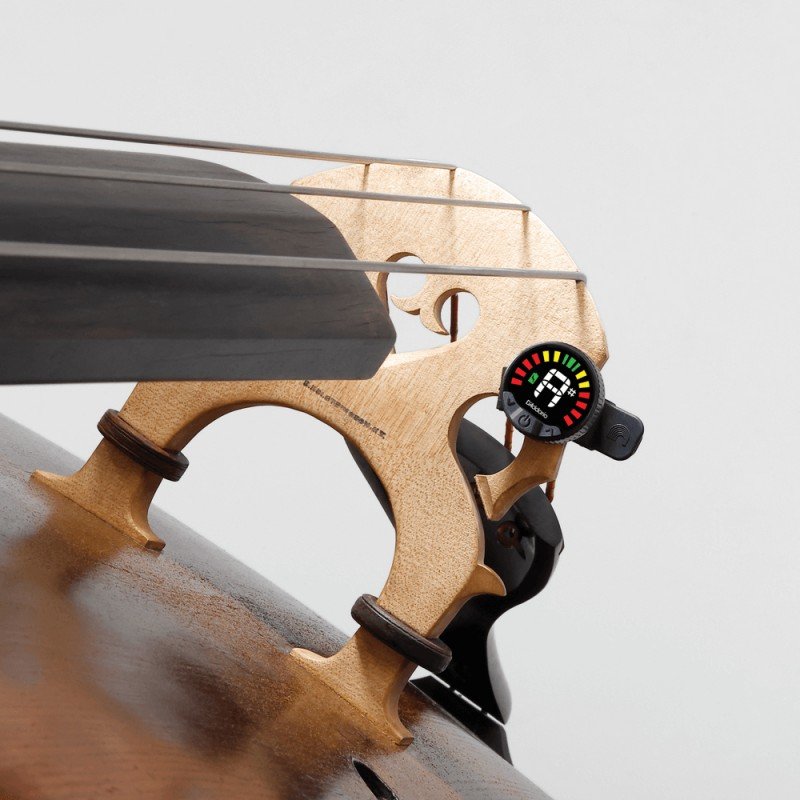 PW-CT-29 Nexxus 360 Тюнер на прищепке для виолончели и контрабаса, перезаряжаемый, D'Addario