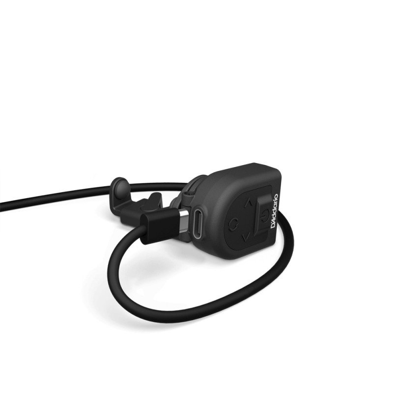 PW-CT-34 Micro Tuner Тюнер на прищепке для скрипки, перезаряжаемый, D'Addario