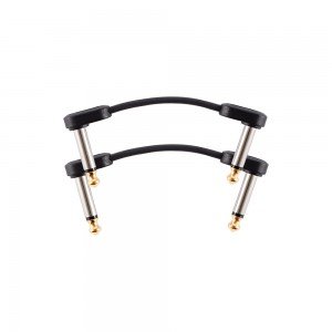 PW-FPRR-202 Custom Series Flat Инструментальный патч-кабель, 2шт, 5см, D'Addario
