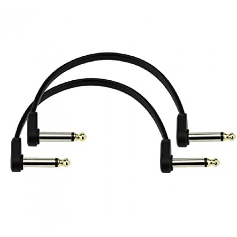 PW-FPRR-204OS Custom Series Flat Инструментальный патч-кабель, 2шт, 10см, Planet Waves