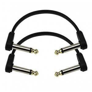 PW-FPRR-204 Custom Series Flat Инструментальный патч-кабель, 2шт, 10см, Planet Waves