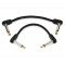 PW-FPRR-206 Custom Series Flat Инструментальный патч-кабель, 2шт, 15см, Planet Waves