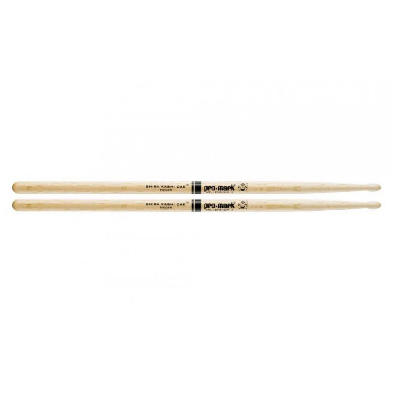 PW5AW Shira Kashi Барабанные палочки, дуб, деревянный наконечник, 5A, ProMark