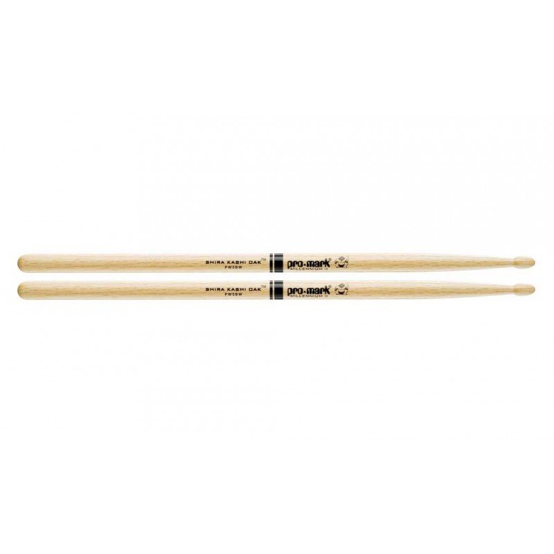 PW5BW Shira Kashi Барабанные палочки, дуб, деревянный наконечник, 5B, ProMark