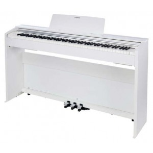 PX-870WE Privia Цифровое пианино со стойкой и педалями, белое, Casio