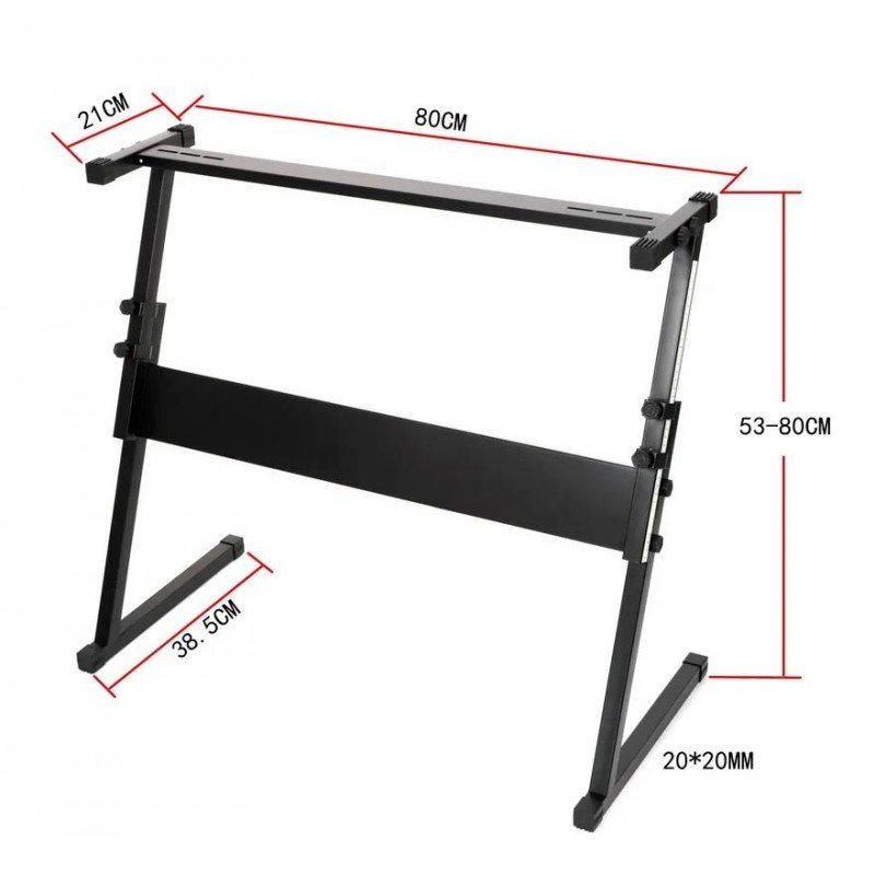 Q-168 Стойка для клавишных инструментов, одинарная Z, Foix