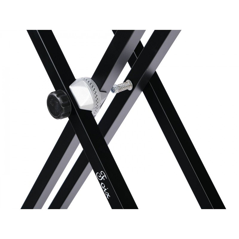 Q-2XA Стойка для клавишных инструментов, двойная XX, Foix