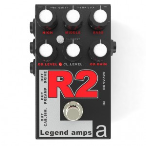 R-2 Legend Amps 2 Двухканальный гитарный предусилитель R2 (Rectifier), AMT Electronics