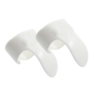 R374-MD-WHT Медиатор на средний палец (коготь), белый, средний, 12 штук в пакете D'Andrea