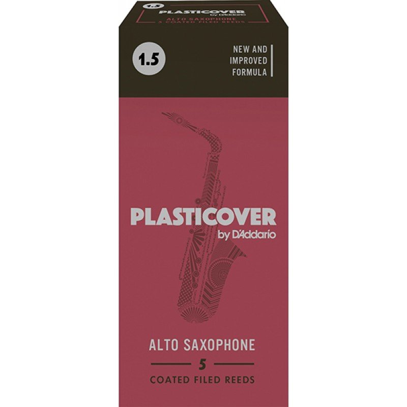 RRP05ASX150 Plasticover Трости для саксофона альт, размер 1.5, 5шт, Rico