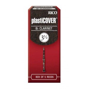 RRP05BCL350 Plasticover Трости для кларнета Bb, размер 3.5, 5шт, Rico