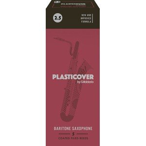 RRP05BSX250 Plasticover Трости для саксофона баритон, размер 2.5, 5шт, Rico RRP05BSX250 Plasticover Трости для саксофона баритон, размер 2.5, 5шт, Rico