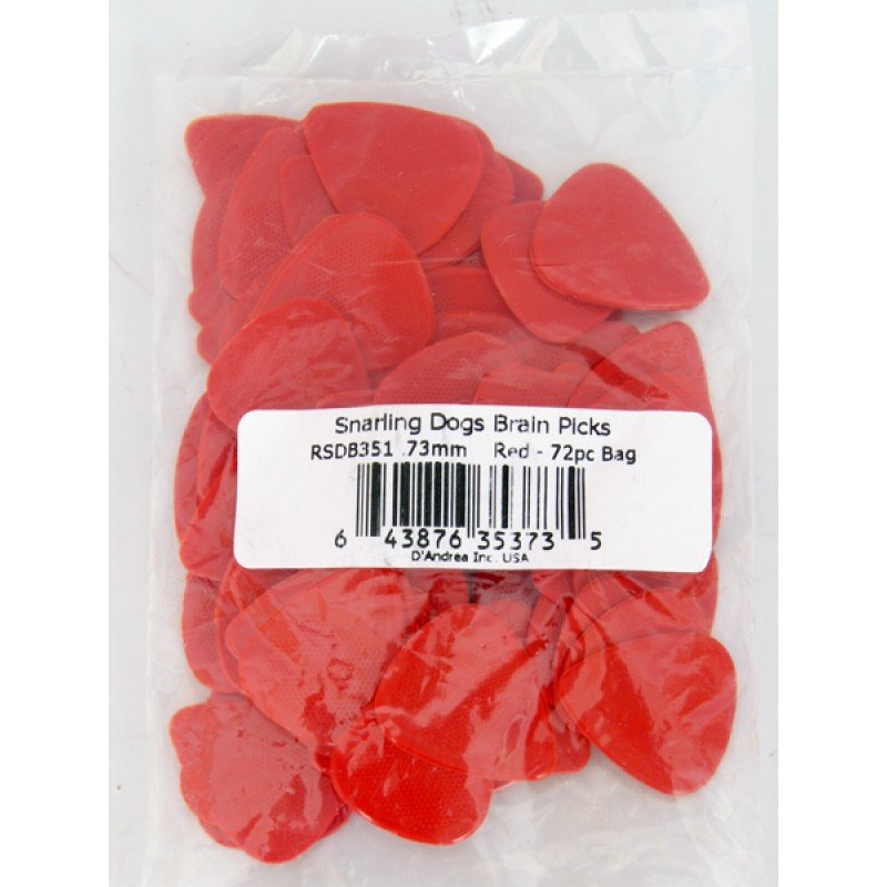 RSDB351-0.73 Brain Picks Медиаторы 72шт, толщина 0.73, Snarling Dogs RSDB351-0.73 Brain Picks Медиаторы 72шт, толщина 0.73, Snarling Dogs